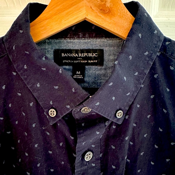 Banana Republic button down shirt long sleeve - Picture 3 of 4